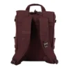 28L Nylon Cinch-Top Convertible Tote Backpack