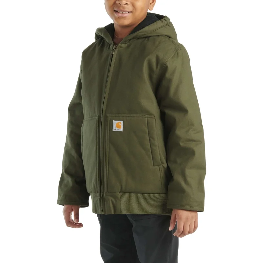 Boys' Flannel Quilt Lined Active Jac (Child/Youth)