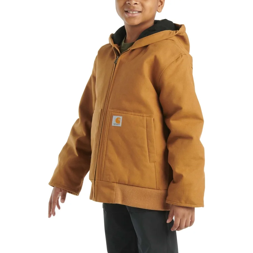 Boys' Flannel Quilt Lined Active Jac (Child/Youth)