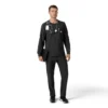 Force Cross-Flex Crew Neck Long Sleeve Scrub Top