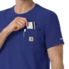 Force Cross-Flex Crew Neck Scrub Top