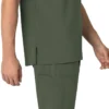 Force Cross-Flex Men's Henley Scrub Top