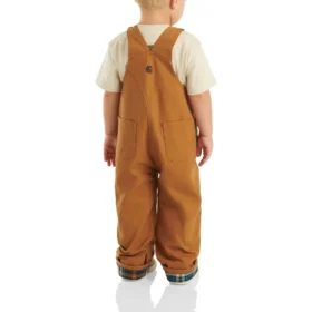 Kids’ Canvas Bib Overall Flannel-Lined (Baby/Toddler)