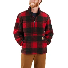 Loose Fit Fleece Pullover - 2 Warmer Rating