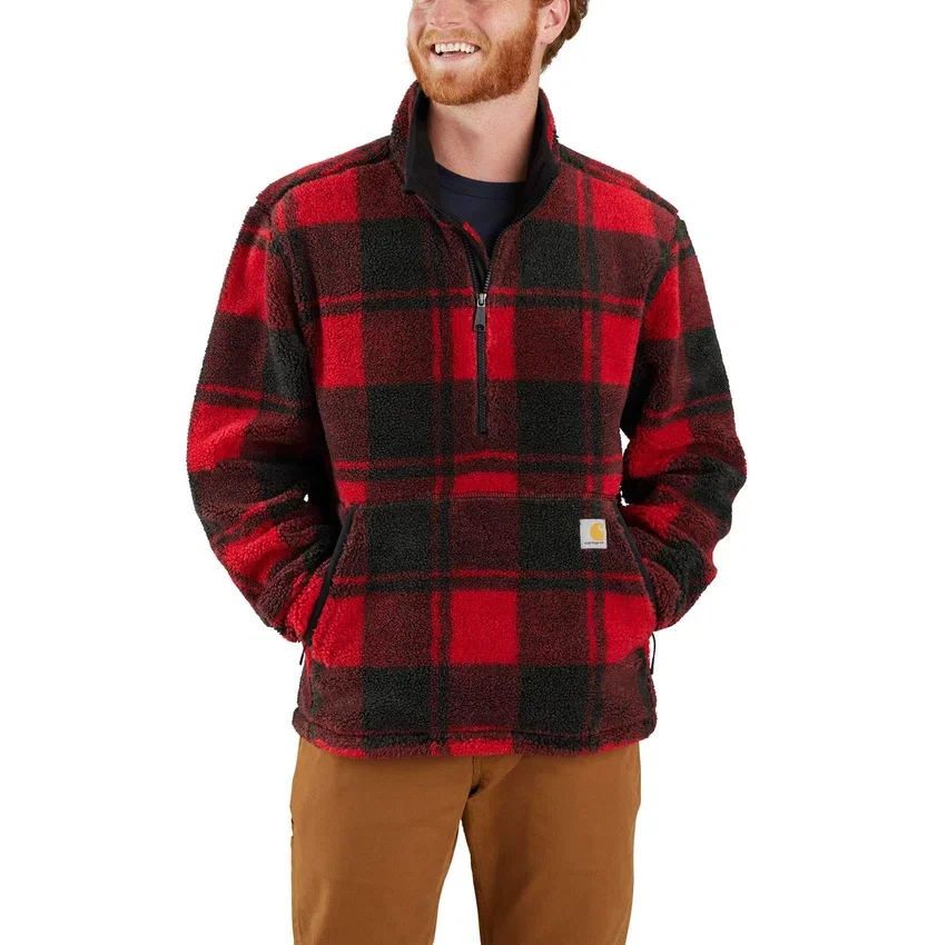 Loose Fit Fleece Pullover - 2 Warmer Rating