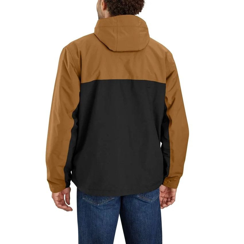 Men's Monterey Lightweight Packable Waterproof Rain Jacket: Storm Defender Jacket