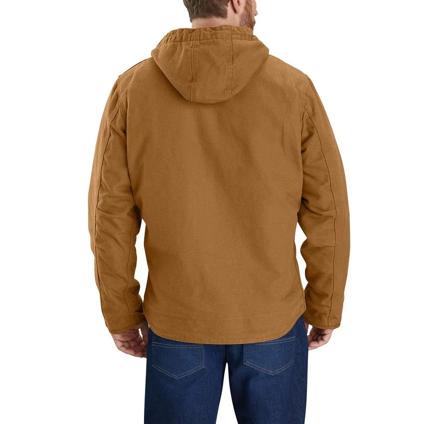 Men's Washed Duck Sierra Sherpa-Lined Jacket