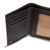Milled Pebble Trifold Wallet