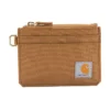Nylon Duck Zippered Card Keeper Wallet