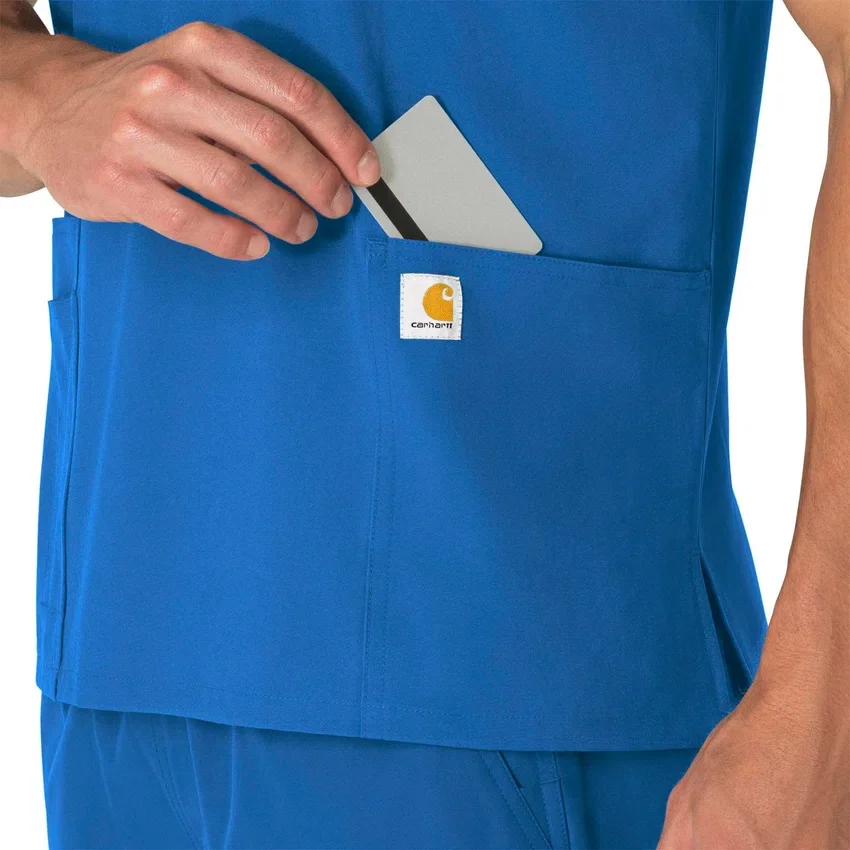 Unisex Force Essentials V-Neck 6-Pocket Scrub Top