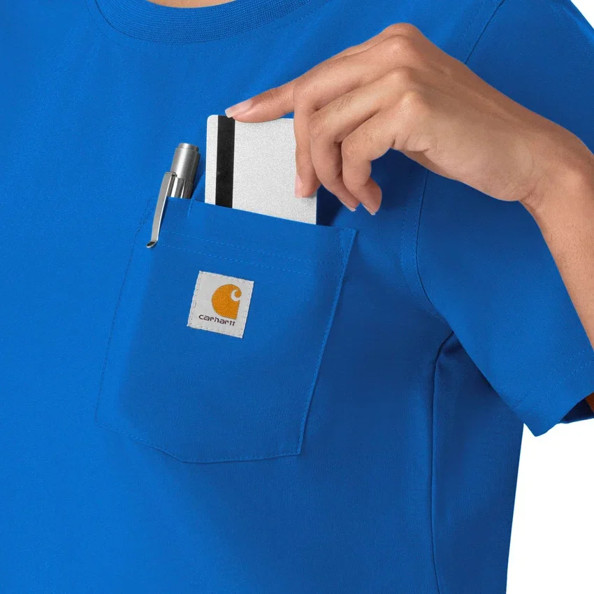 Women's Force Cross-Flex Crew Neck Scrub Top