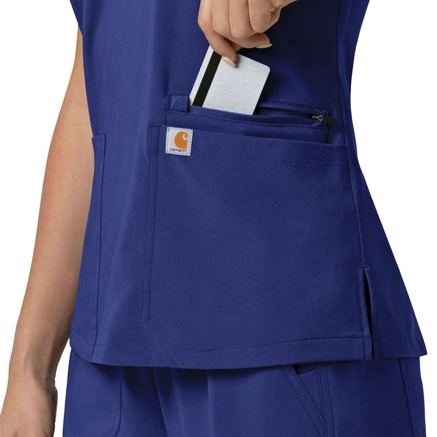 Women's Force Cross-Flex Flex Panel V-Neck Scrub Top