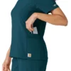 Women's Force Cross-Flex Knit Panel Scrub Top