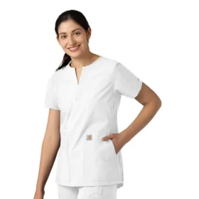 Women's Force Essentials Notch Neck Tunic Scrub Top