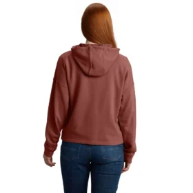 Women’s Lightweight Tencel Full Zip Hooded Sweatshirt