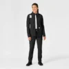 Women's Rugged Flex® Peak Bonded Fleece Scrub Jacket